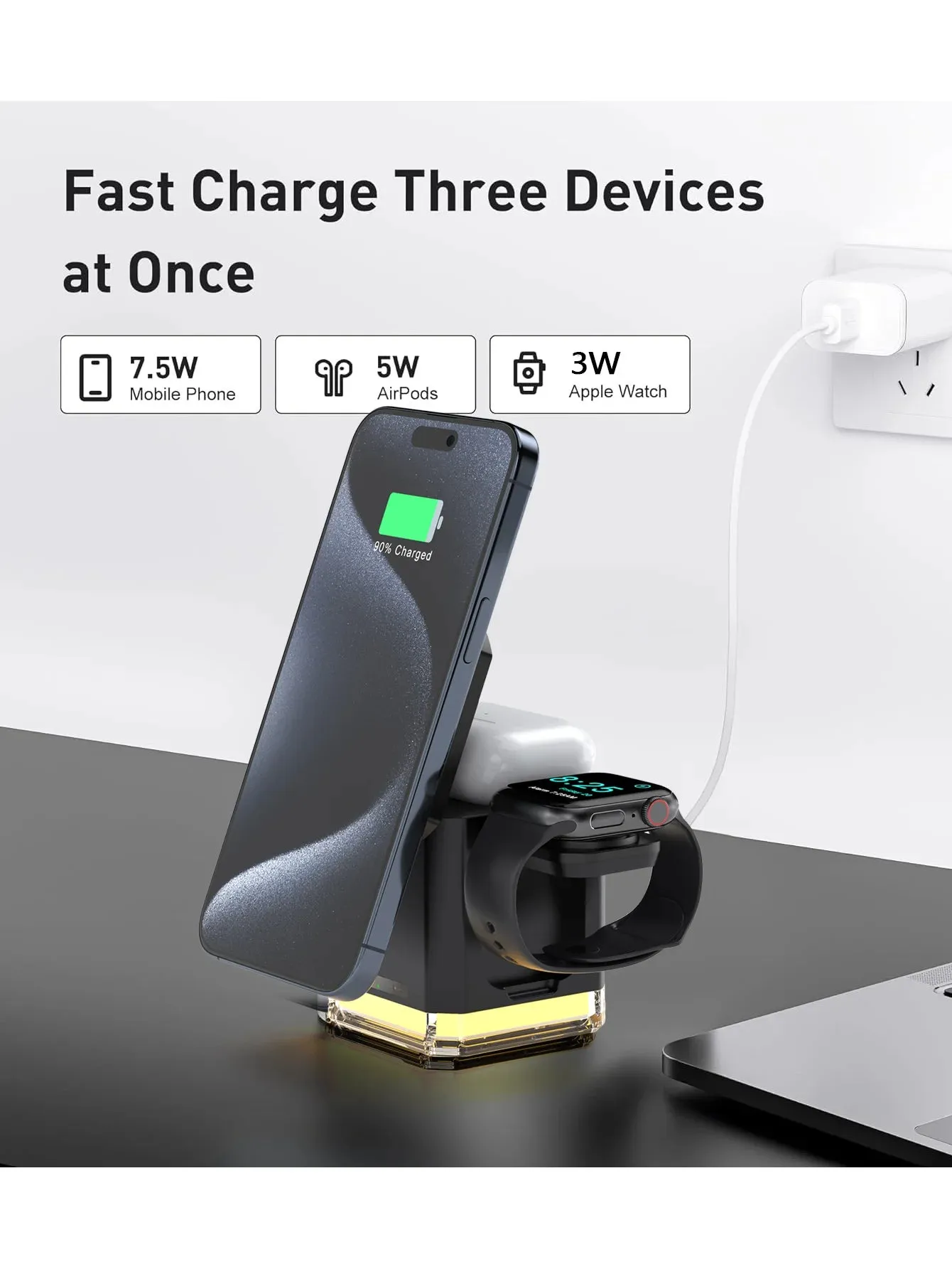 wireless charging phone case iphone 12|40W 4 in 1 fast Magnetic Wireless Charger Stand For Apple Watch AirPods Pro 3 2 iPhone 14 13 12 ProMax  HUAWEI XIAOMI Samsung