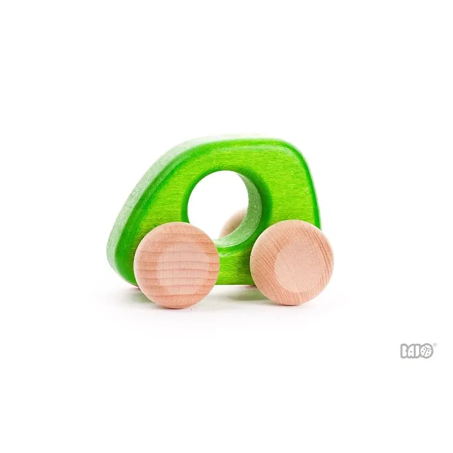 Wooden Mini Car Assorted Colors