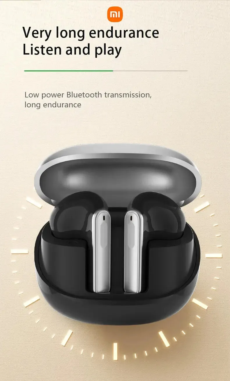 Xiaomi A33 In Ear Headphone Wireless Bluetooth5.3 Earbud 3D Surround HiFi Sound Sport Music Headset Built-in Mic For Android iOS