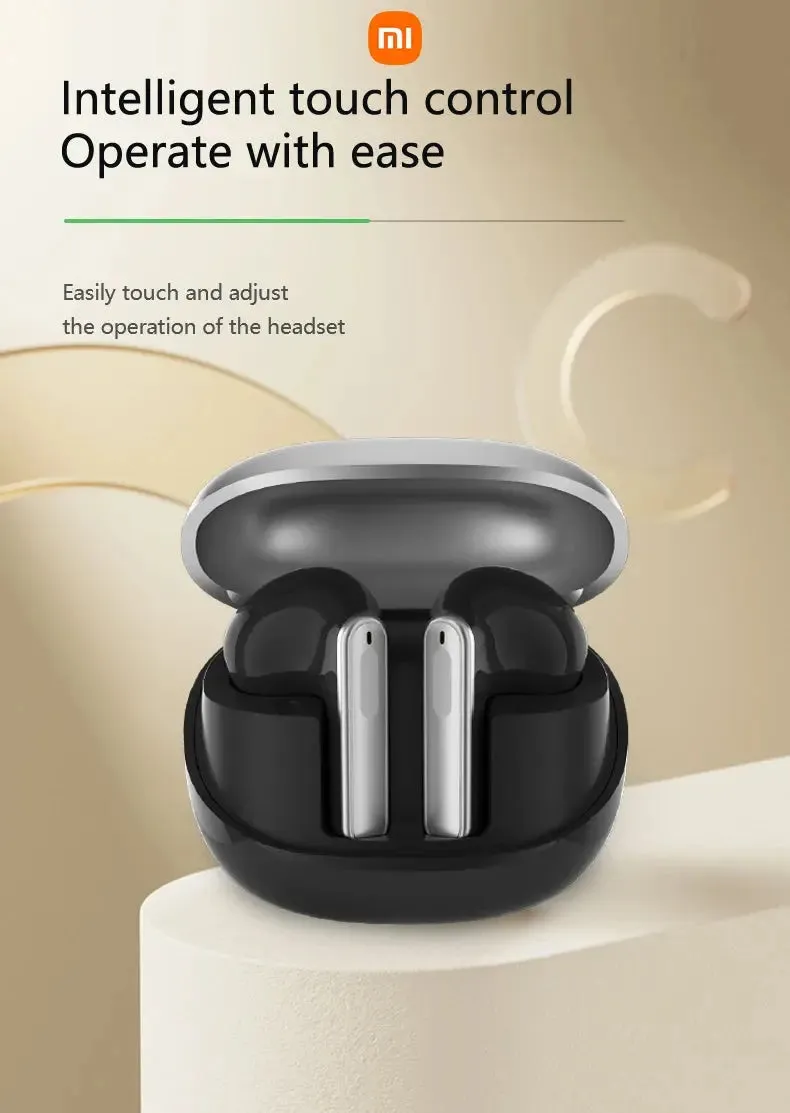 Xiaomi A33 In Ear Headphone Wireless Bluetooth5.3 Earbud 3D Surround HiFi Sound Sport Music Headset Built-in Mic For Android iOS