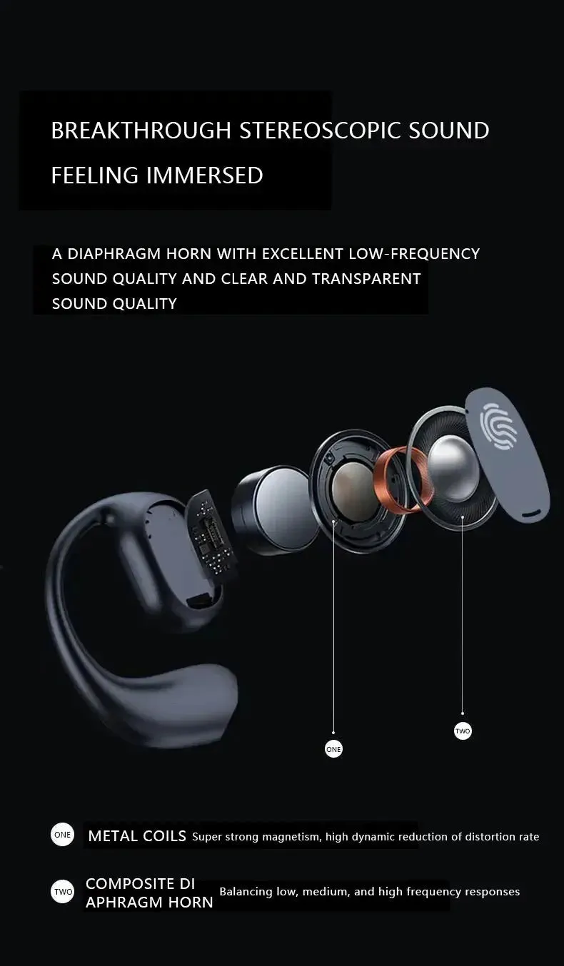 Xiaomi Bluetooth Earphones Noise Reduction Earbuds HiFi Stereo Sound Waterproof Headsets Built-in Mic Touch Control Sport Earbud