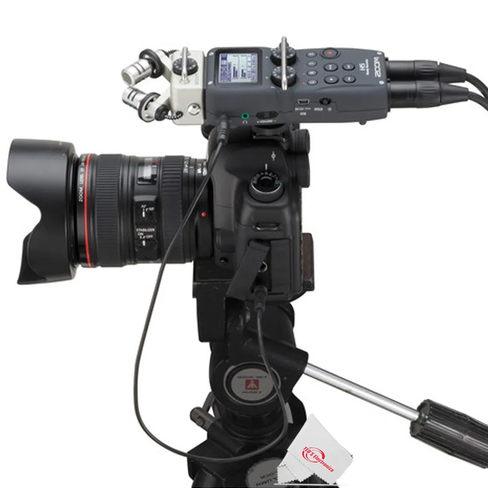 Zoom H5 4-Input / 4-Track Portable Handy Digital Recorder With Interchangeable X/Y Mic Capsule